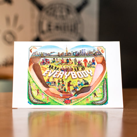 B4E Artist Greeting Card