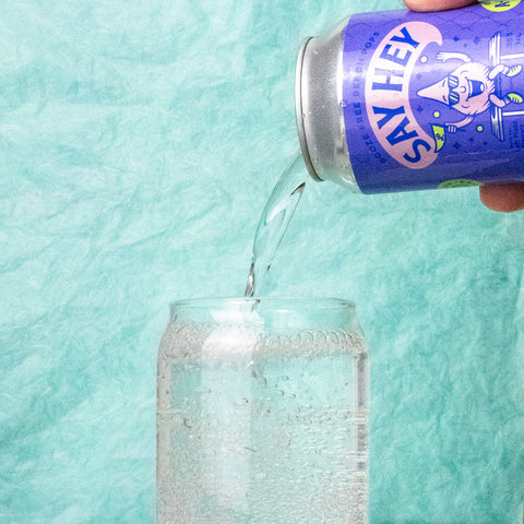 Say Hey Sparkling Water : Blackberry Lime