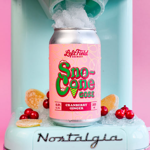 Sno-Cone : Cranberry Ginger